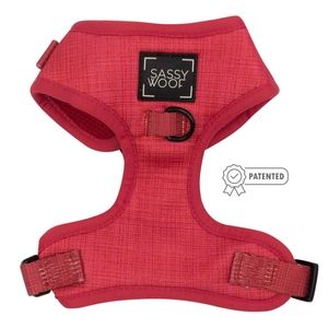 Sassy Woof Merlot Adjustable Harness